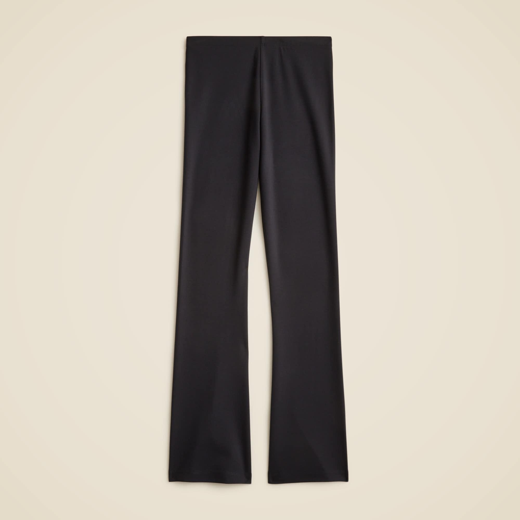 Slim-flare pant in stretch ponte Product Image