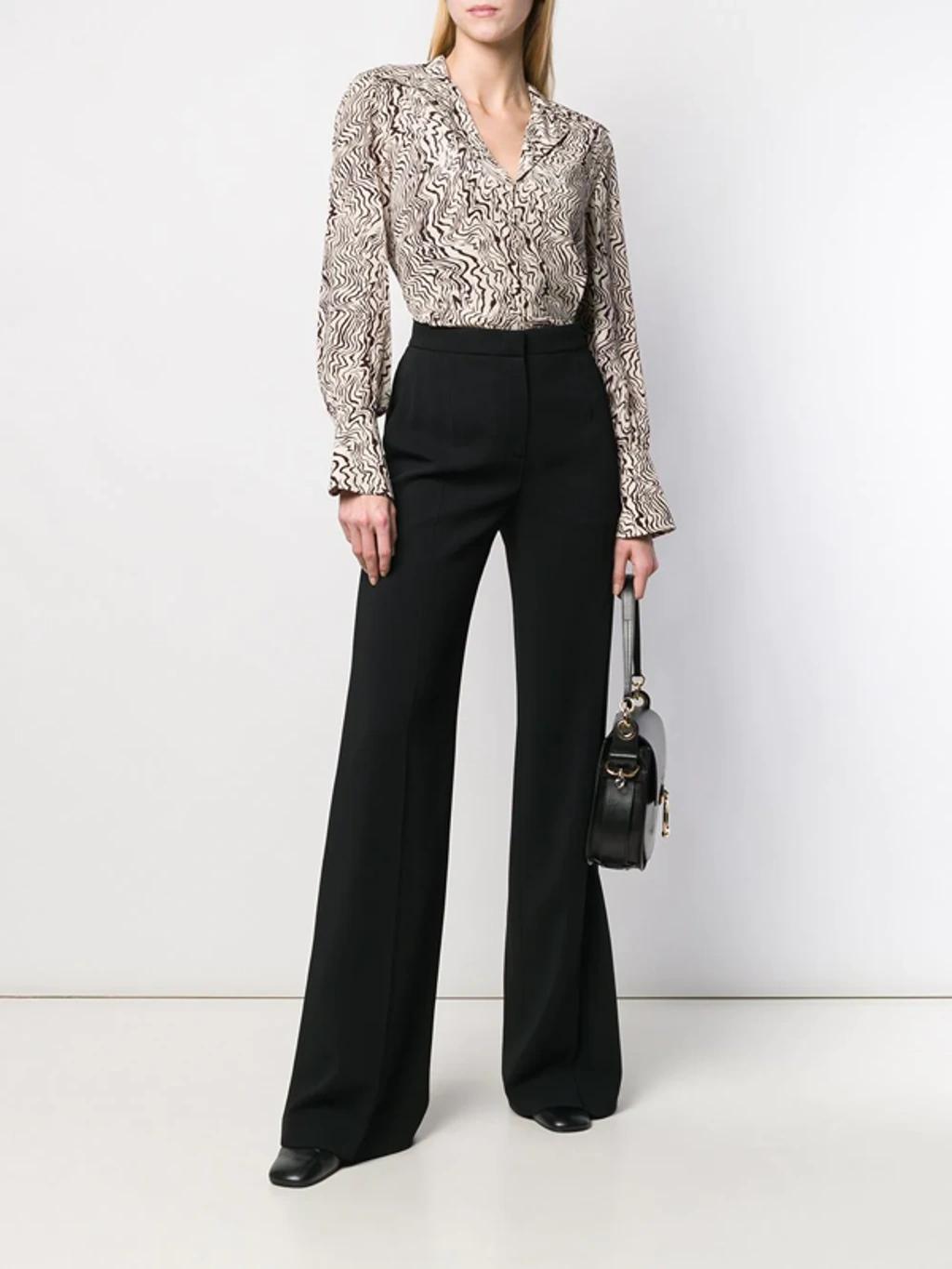 ALBERTA FERRETTI Tailored Fit Trousers In Black Product Image