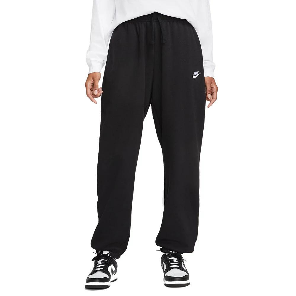 Women's Nike Sportswear Oversized Club Fleece Sweatpants, Size: Small, Black Product Image