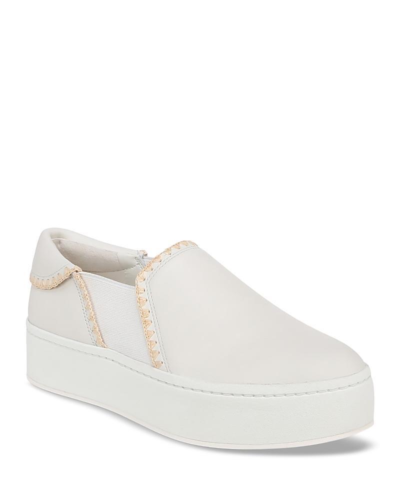Vince Warren Slip-On Platform Sneakers Raffia) Women's Shoes Product Image