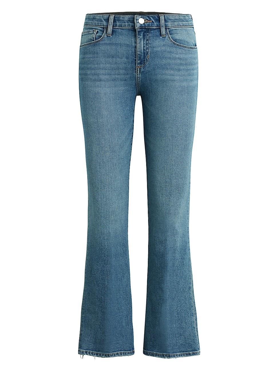 Womens Petite The Provocateur Petite Boot Cut Jeans Product Image