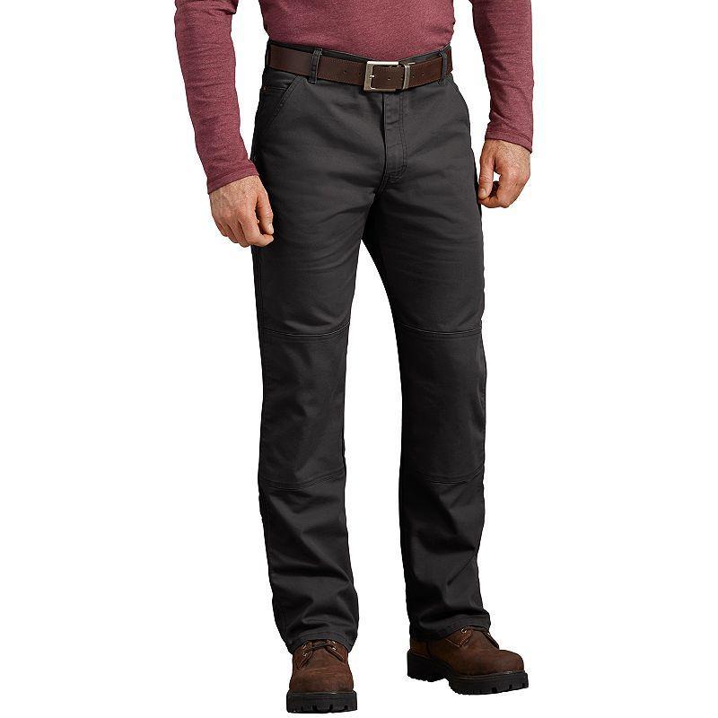 Men's Dickies Duck Double Knee Pant, Size: 32X34, Grey Product Image
