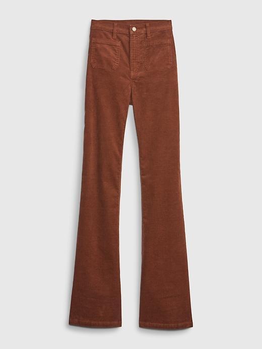 High Rise Corduroy '70s Flare Pants Product Image
