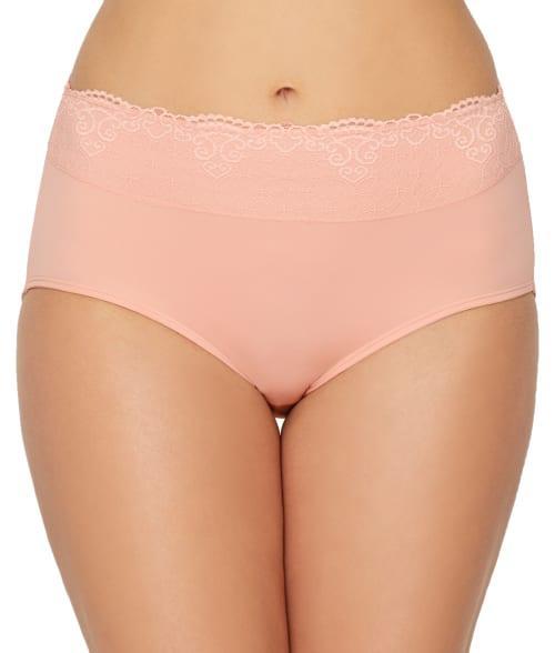 Bali Passion For Comfort Brief Underwear DFPC61, Women's, Black Lace Product Image