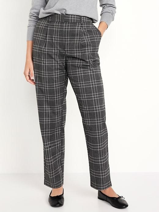 Extra High-Waisted Relaxed Slim Taylor Pants Product Image