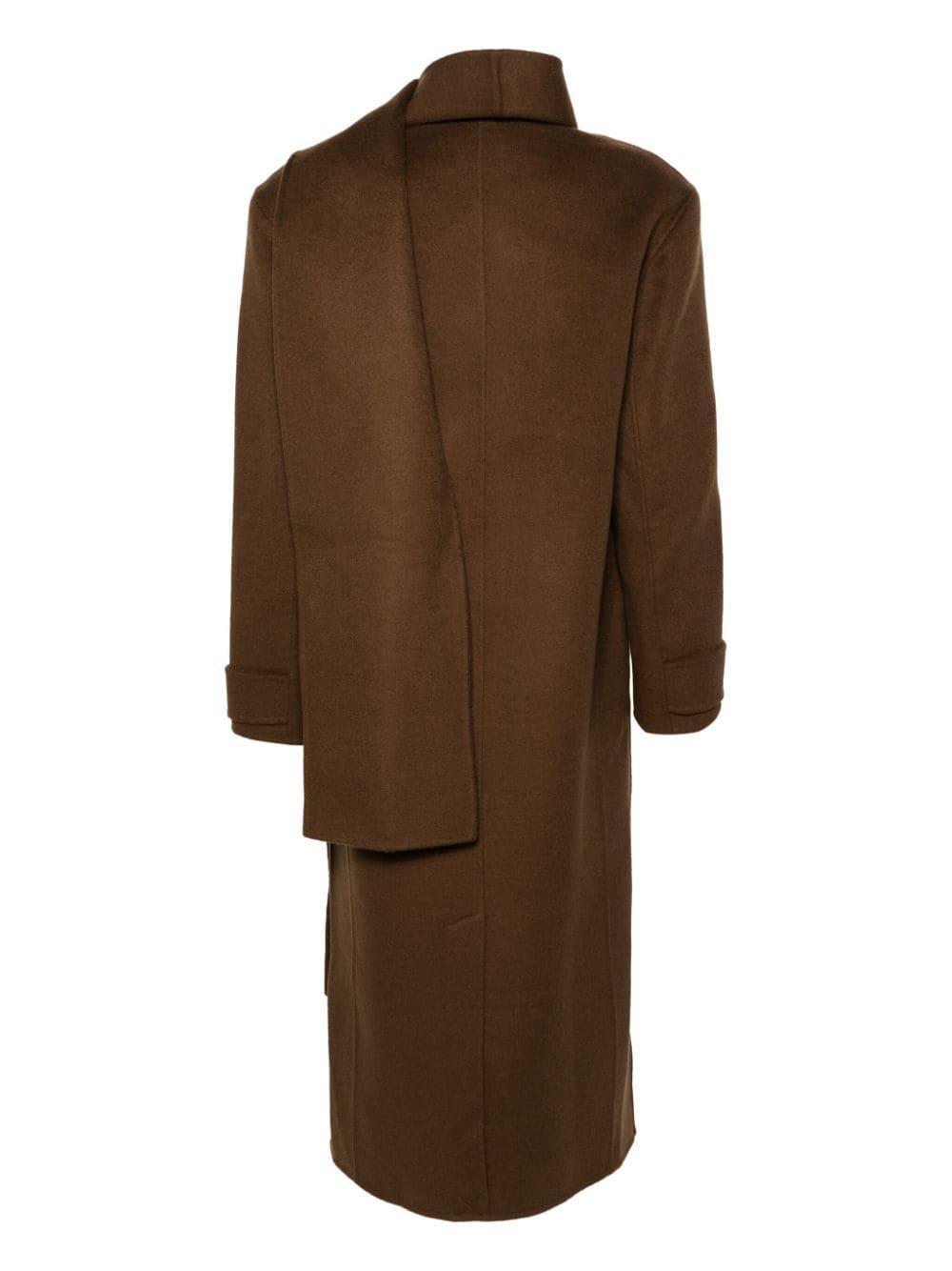 double-breasted wool coat Product Image