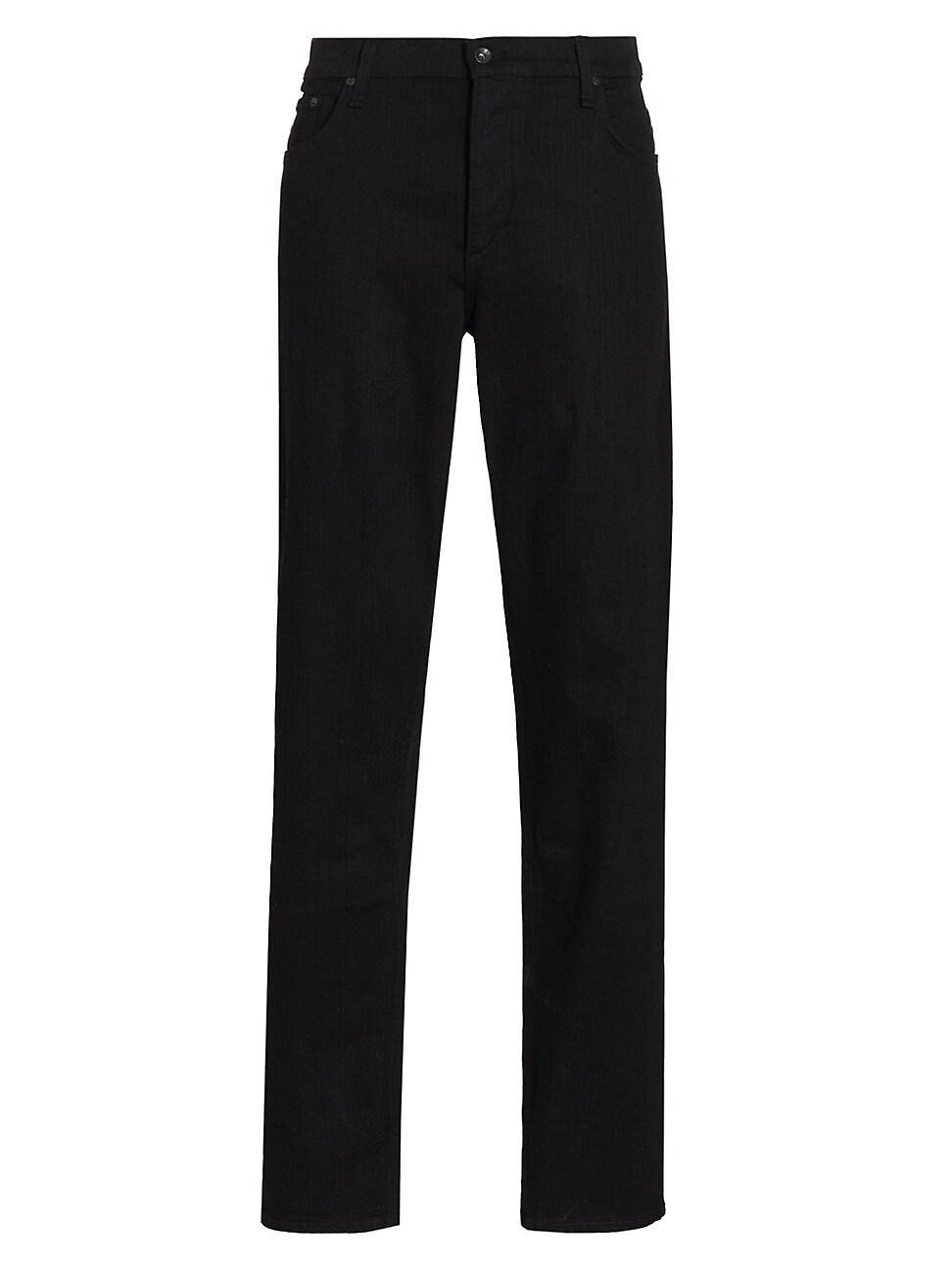rag & bone Fit 2 Authentic Stretch Slim Fit Jeans in Black Product Image