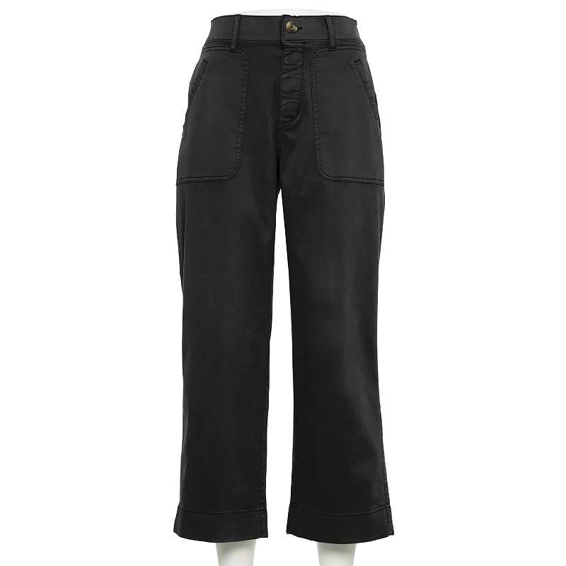 Women's Sonoma Goods For Life® Adaptive Patch Pocket Pants, Size: XL, Green Flare Product Image