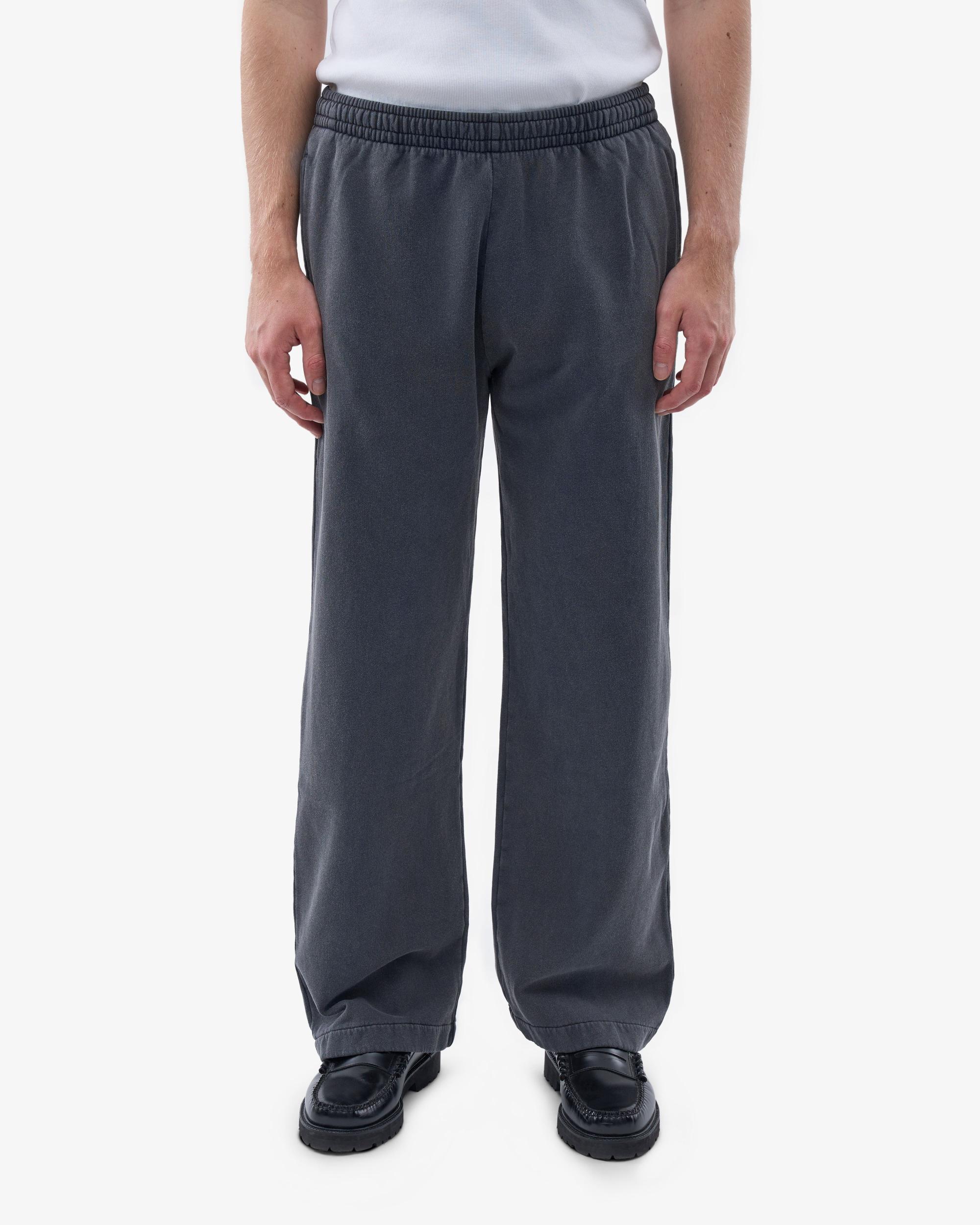 Organic Straight Leg Sweatpants - Petrol Blue Product Image