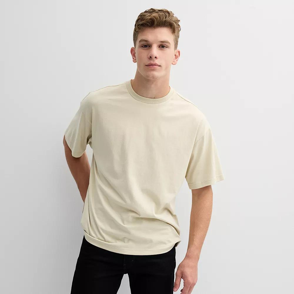 Men's Hollywood Short Sleeve Oversized Tee, Size: Small, Dusty Green Product Image