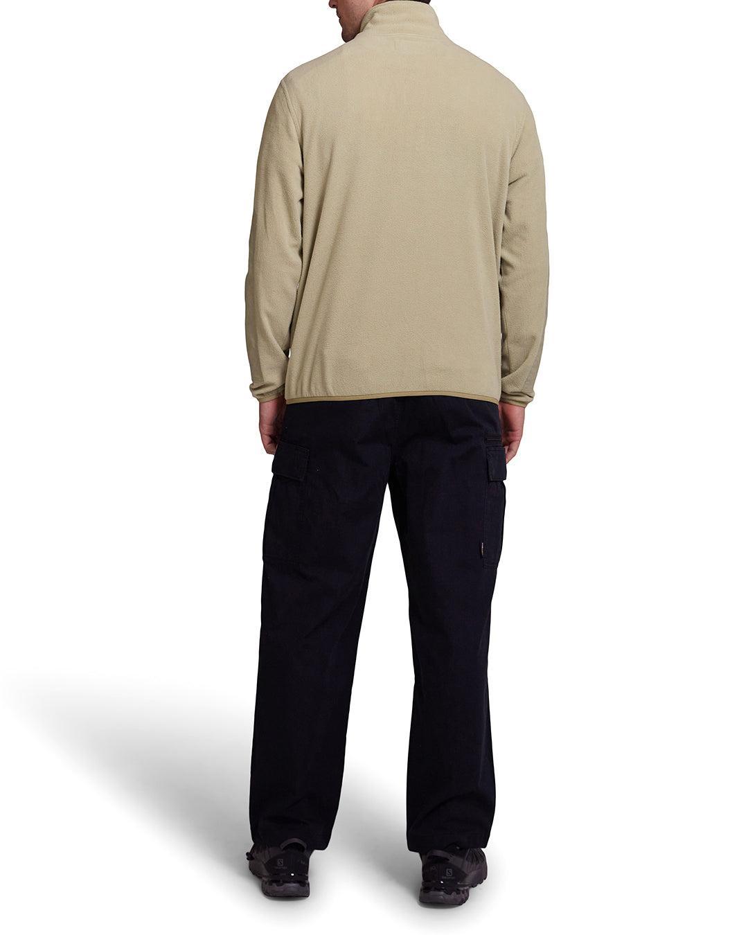Section Zip Neck Fleece - Sage Green Product Image