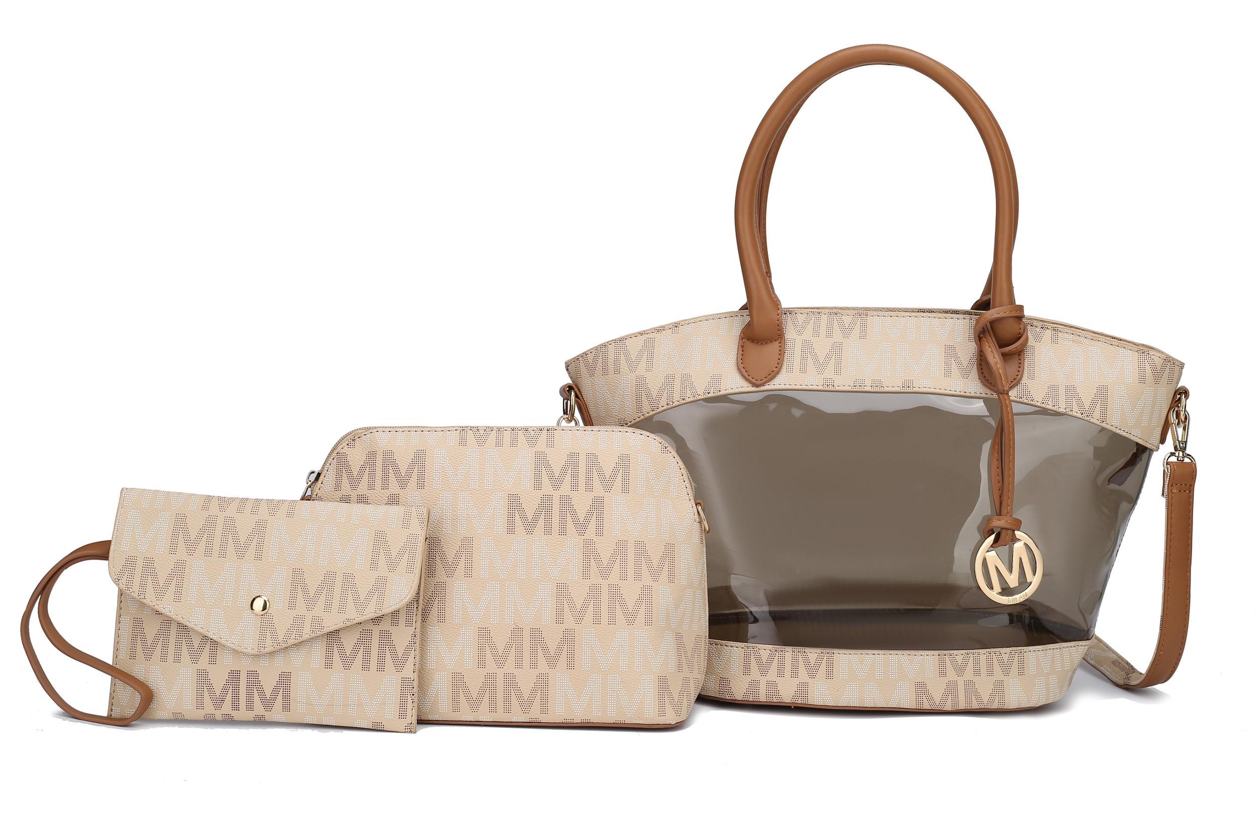 MKF Collection Women's Hattie Signature Tote Bag And Set Female Product Image