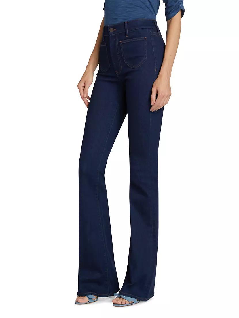 Beverly High-Rise Stretch Flare Jeans Product Image