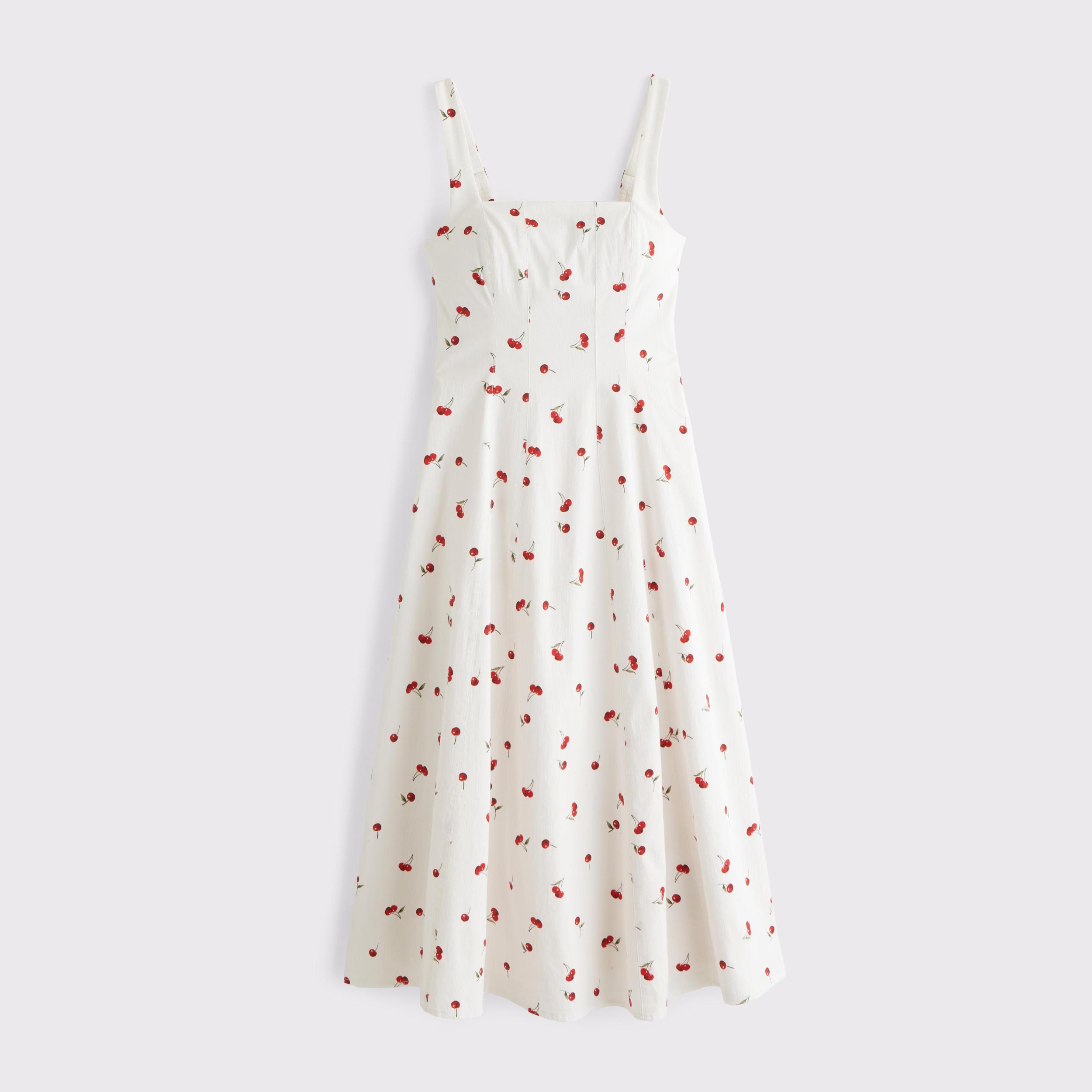 The A&F Mila Midi Dress Product Image