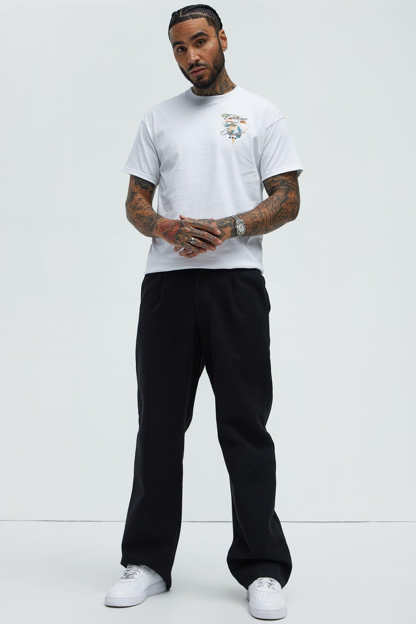 Embrace The Hustle MVP Short Sleeve Tee - White Product Image