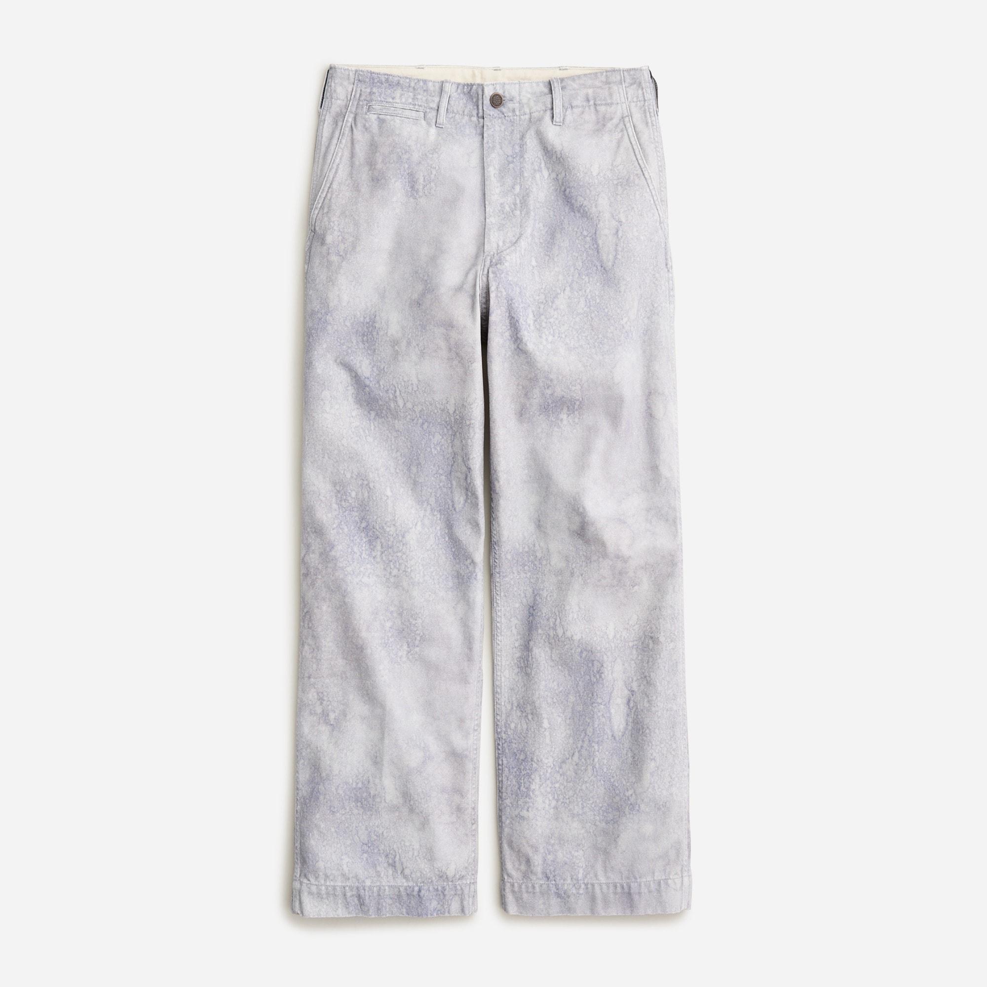 BEAMS PLUS MIL trouser in canvas print Product Image