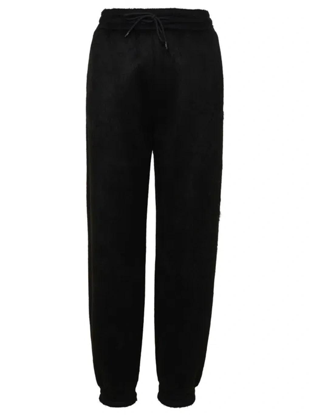 MSGM Elasticated Waist Drawstring Jogger In Black Product Image