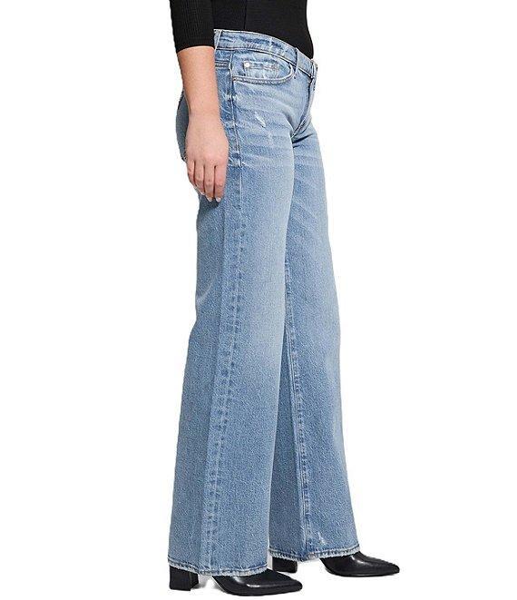 Guess Low Rise Distressed Slouchy Jeans Product Image