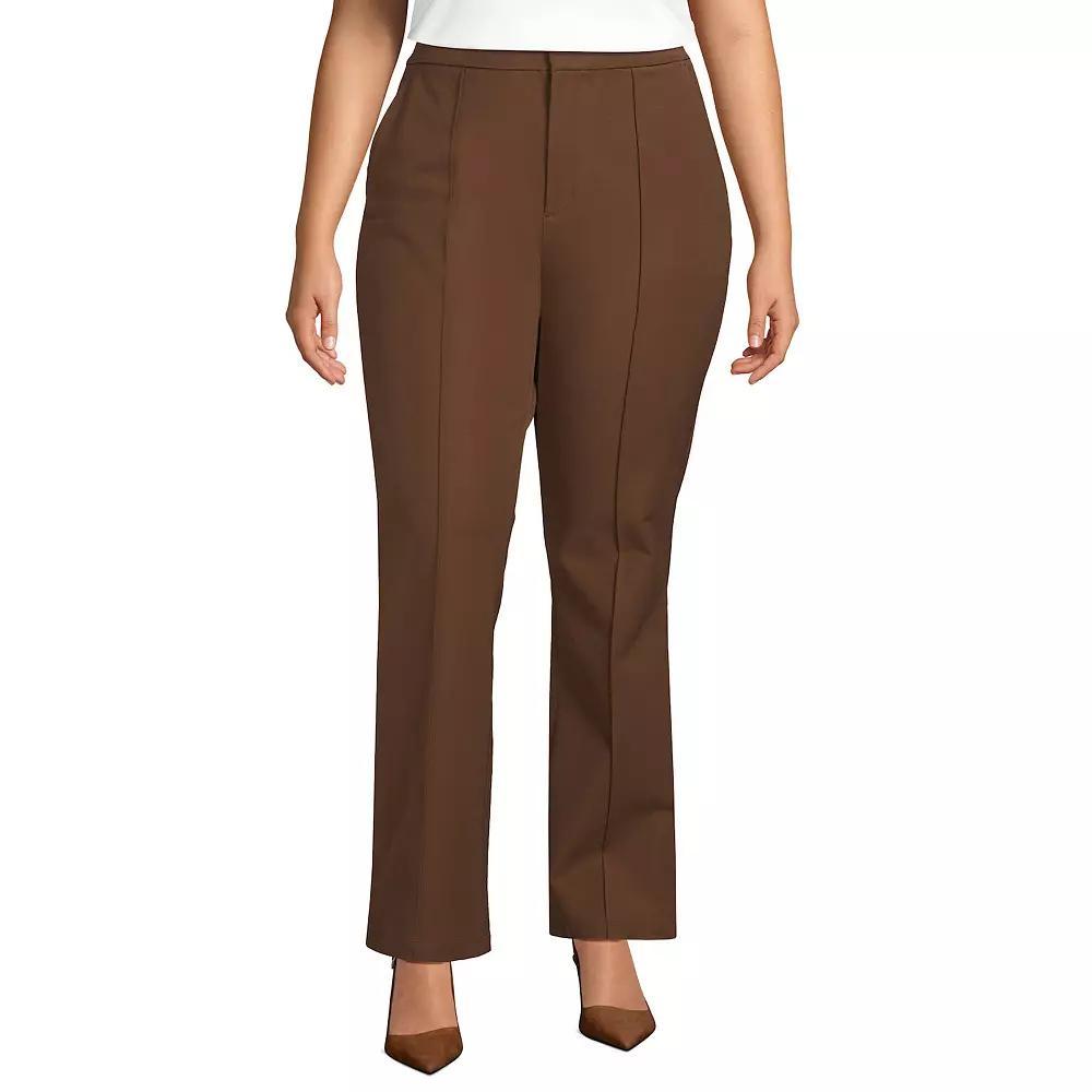 Women's Lands' End High-Rise Stretchy Bootcut Pants, Size: 6, Deep  Blue Product Image