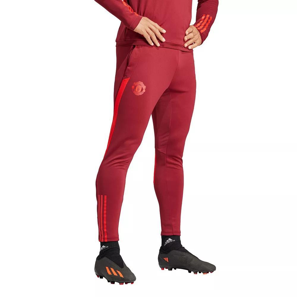 Mens adidas Red Manchester United 2023/24 AEROREADY Training Pants Product Image
