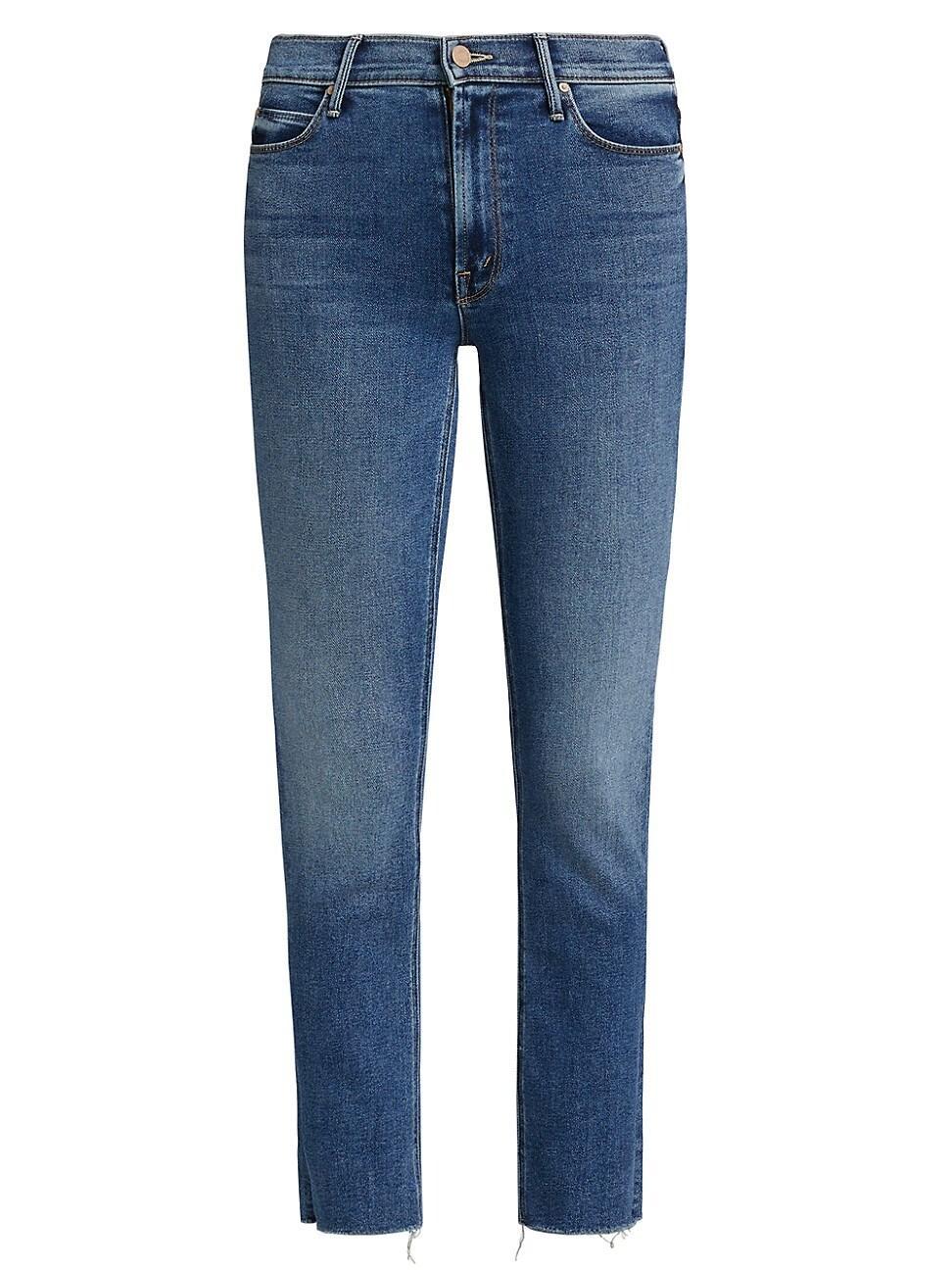 Womens Dazzler Mid-Rise Stretch Cropped Skinny Jeans Product Image