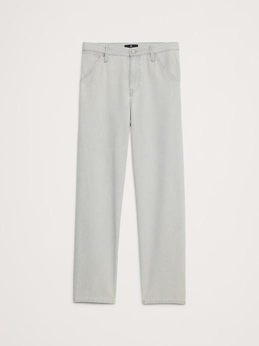 Mid-Rise Slouchy-Straight Jean Product Image