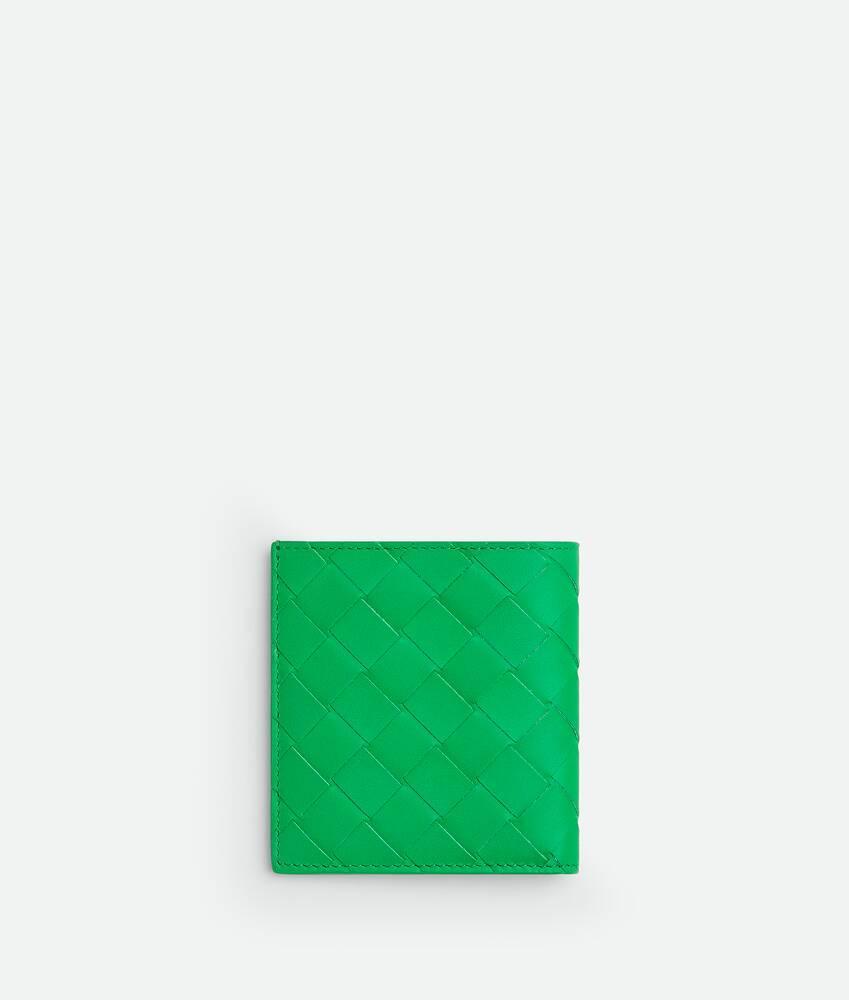 Men's Intrecciato Slim Bi-Fold Wallet in Parakeet Product Image