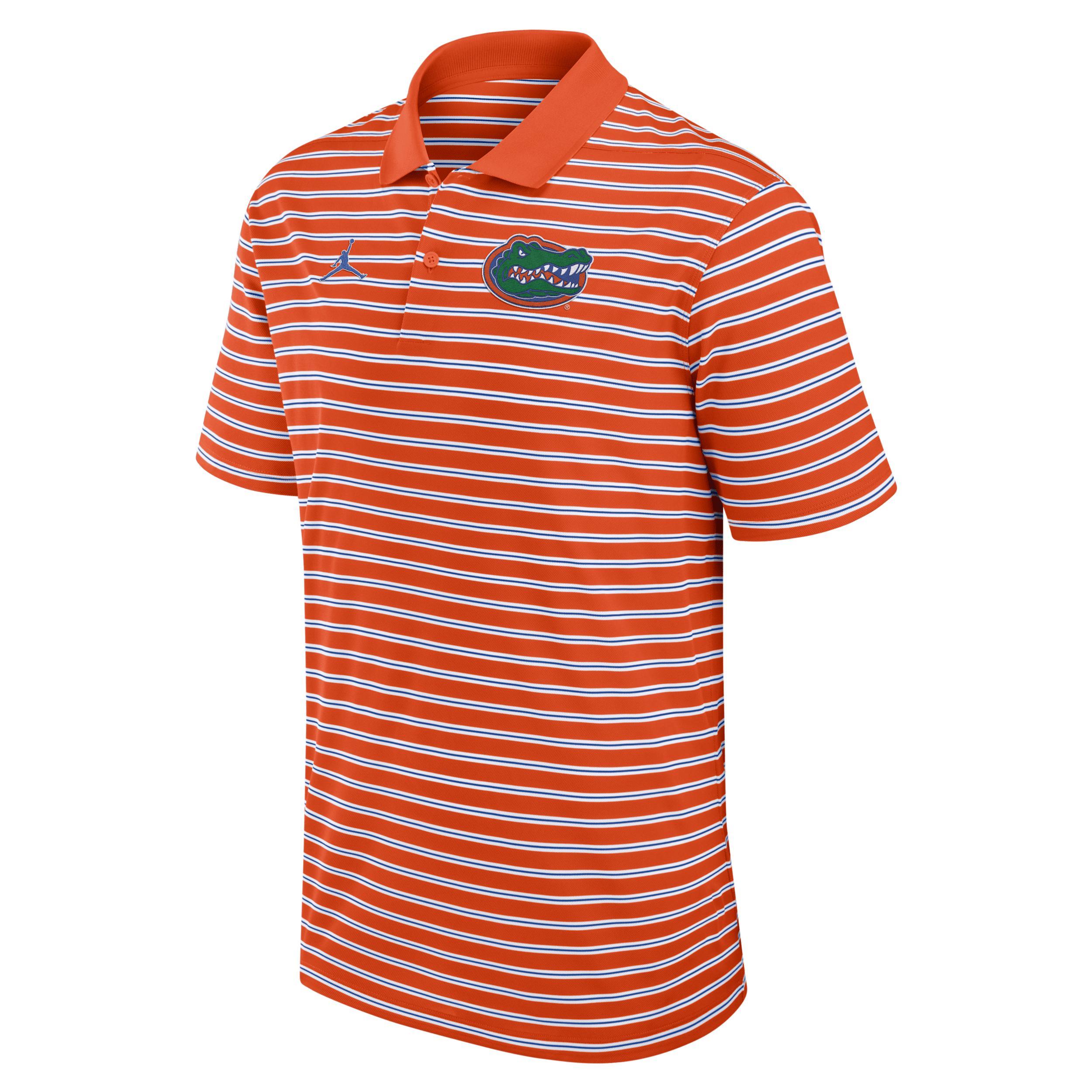Florida Primetime Victory Striped Men's Jordan Brand Dri-FIT College Polo Product Image
