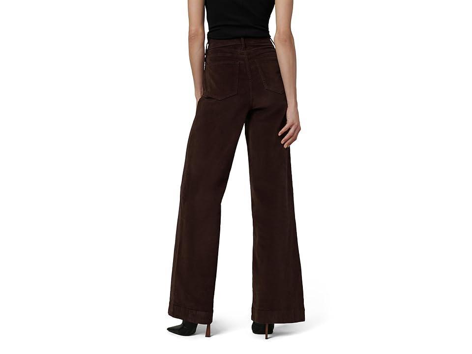 Joe's Jeans The Mia High Rise Wide Leg Corduroy (Coffee Bean) Women's Jeans Product Image