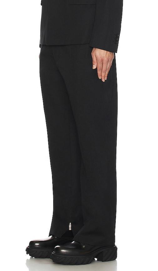 OFF-WHITE Drill Slim Zip Pant Black. (also in 52). Product Image
