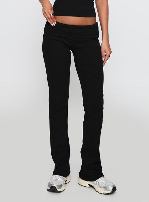 Truth Be Told Straight Leg Pant Black Product Image