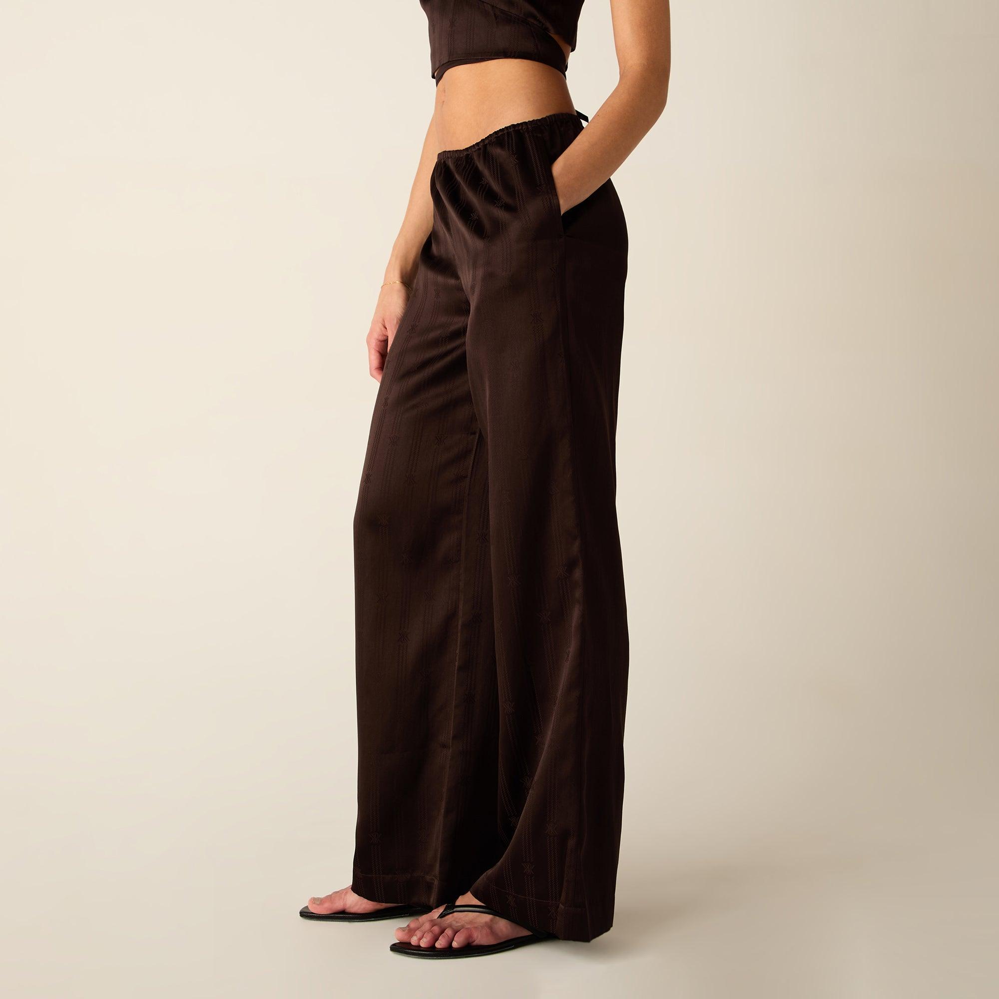 Burberry Jane Silk Trousers Female Product Image