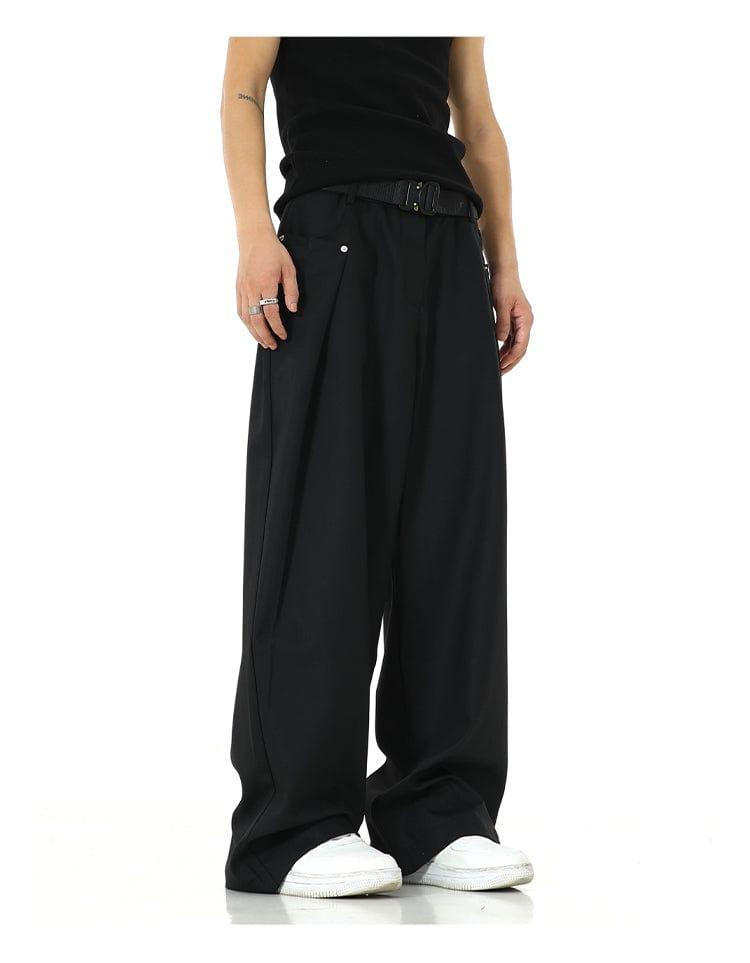 RT No. 9761 FOLDED WIDE PANTS Product Image
