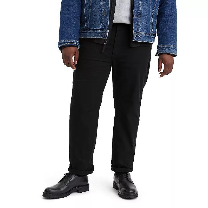 Levi's® Men's 541™ Fit Taper Jeans - Black Denim 42x32: Heavyweight, Mid Rise, Stretch Denim Product Image