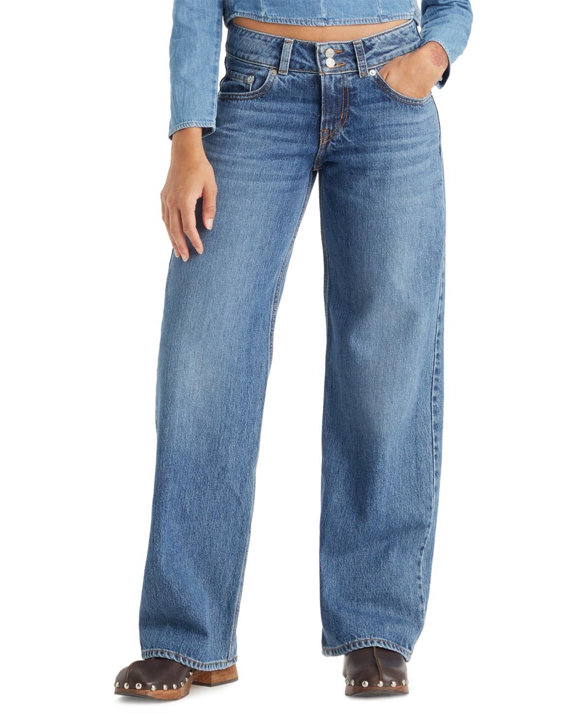 Womens Levis Superlow Loose Straight-Leg Jeans Product Image