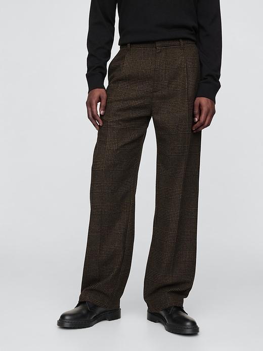 365 Wool-Blend Relaxed Trousers Product Image