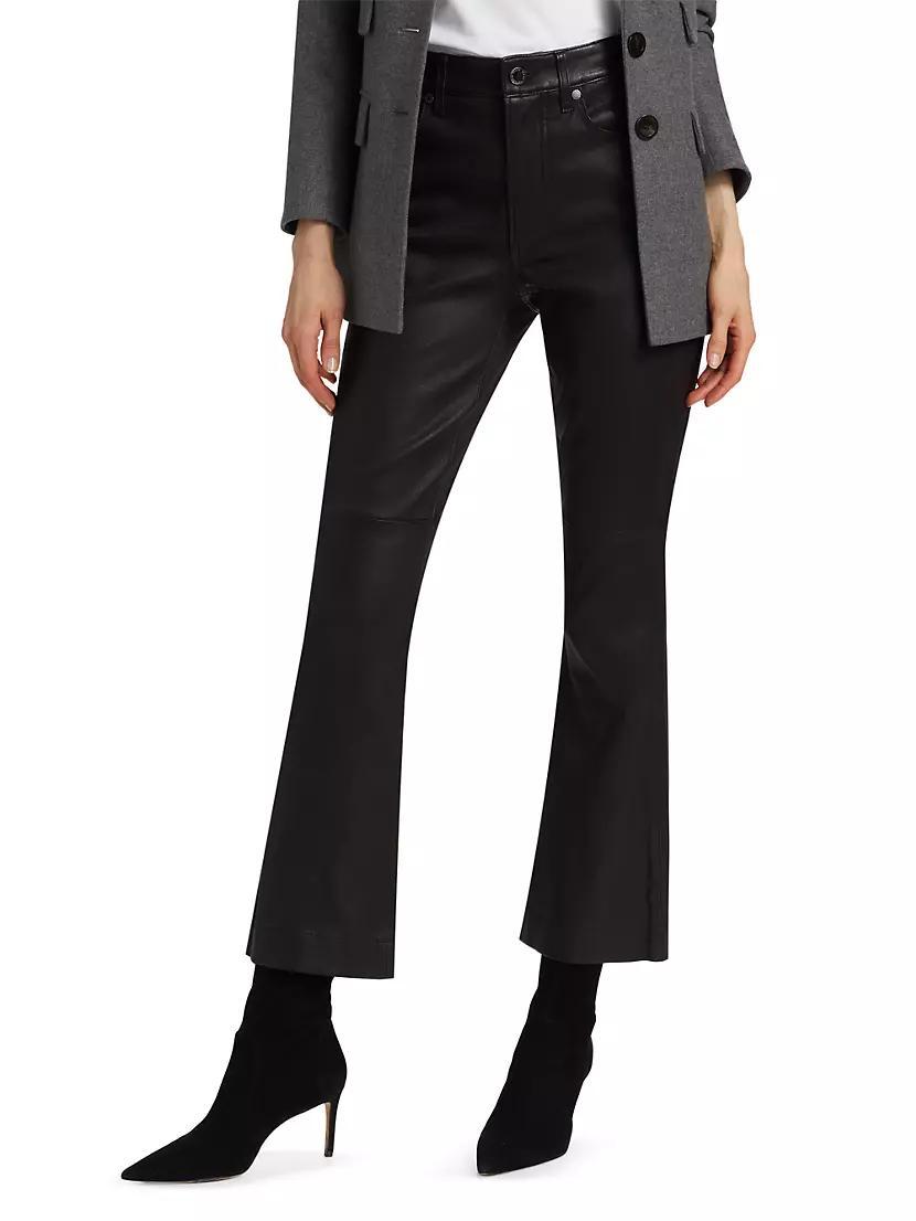 Carson Faux Leather High-Rise Pants Product Image