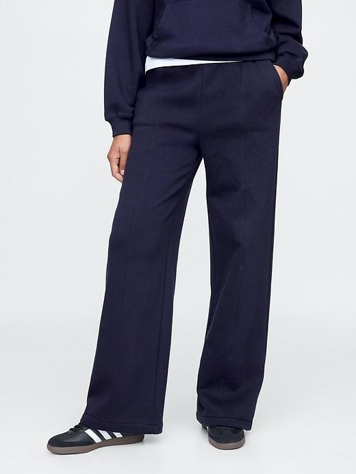 VintageSoft Wide-Leg Sweatpants Product Image