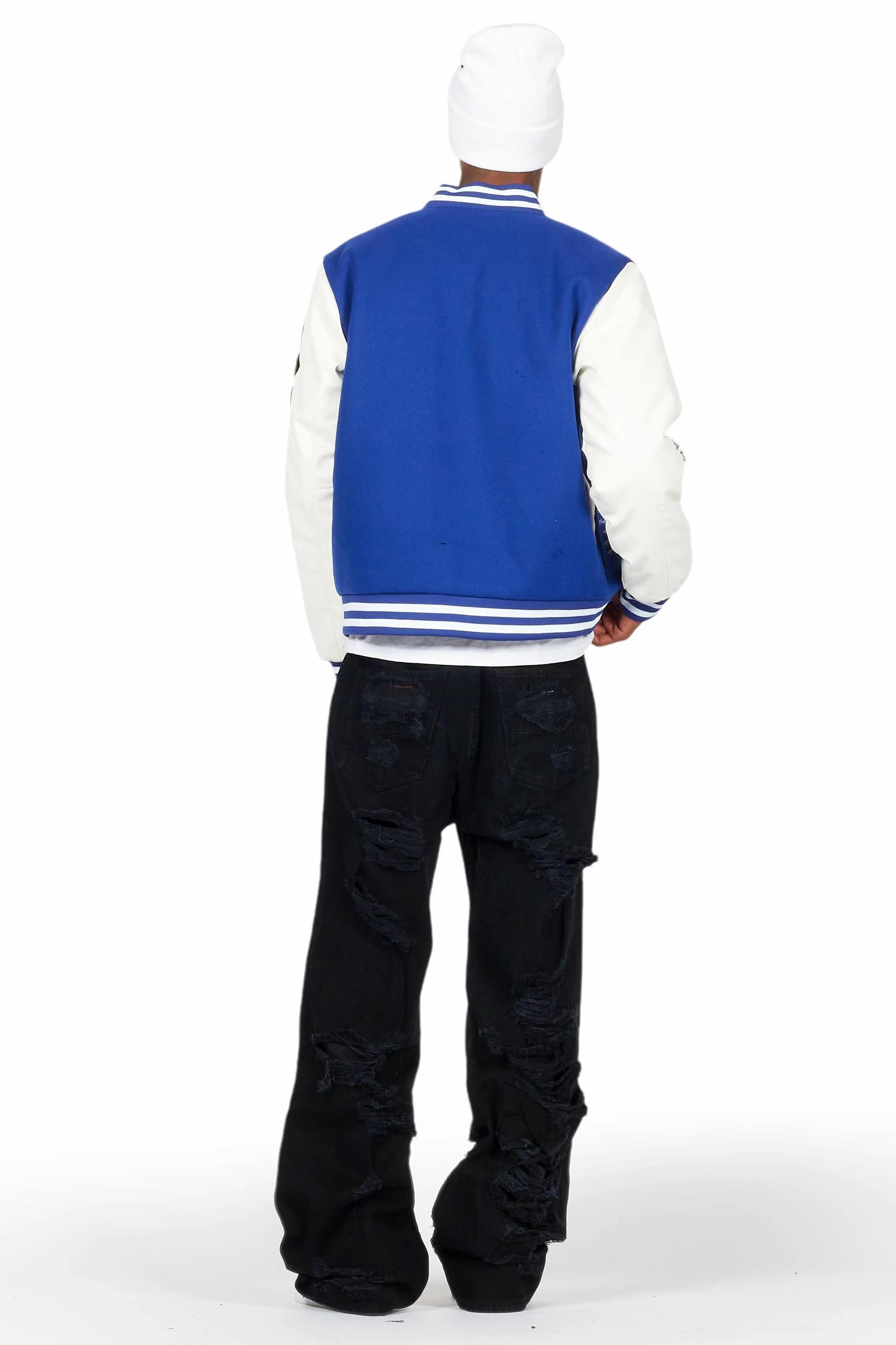 Mical Black Baggy Fit Jean Male Product Image