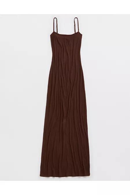 Aerie Real Soft Stretch Bodycon Maxi Dress Women's Product Image