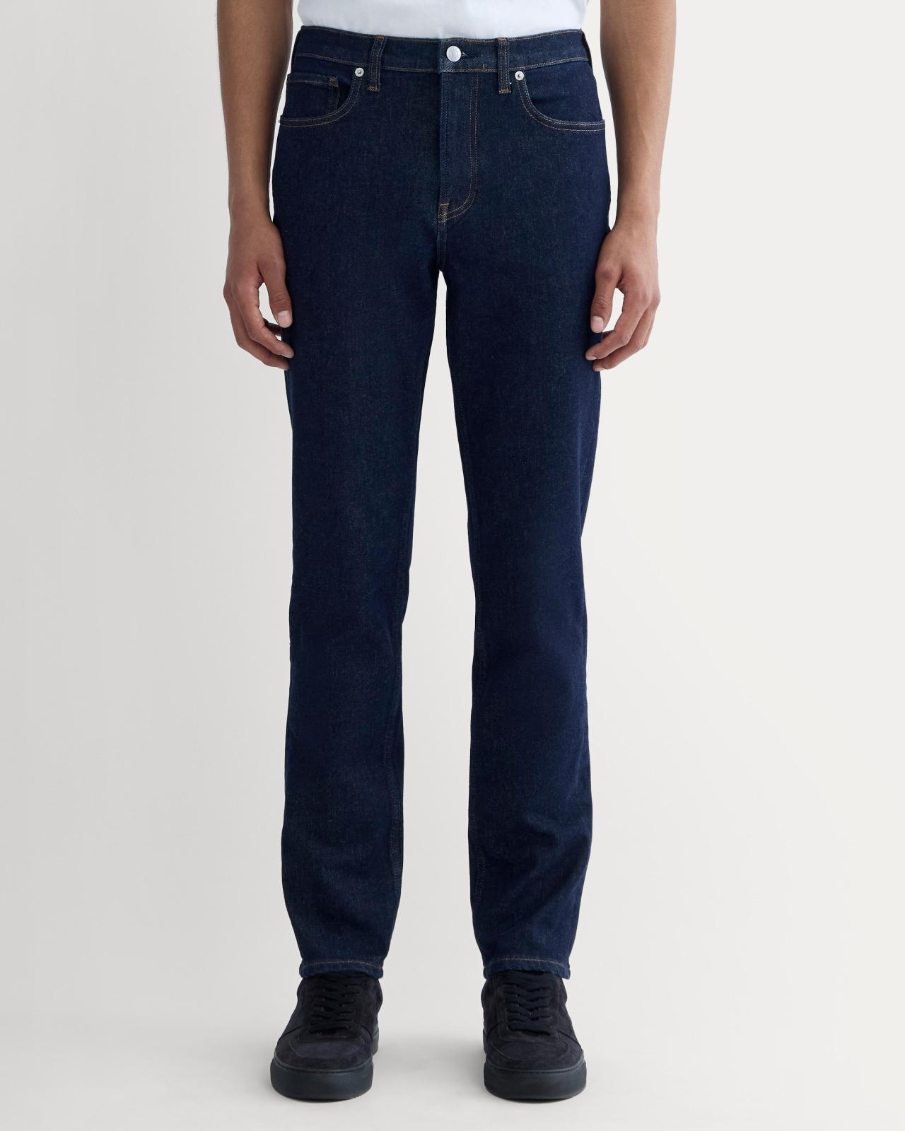 Mens Relaxed 4-Way Stretch Organic Jean | Uniform by Everlane Product Image