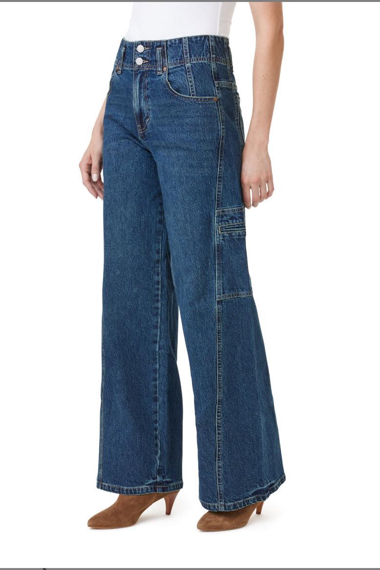 Cargo Jean w/ Extra Wide Leg Product Image