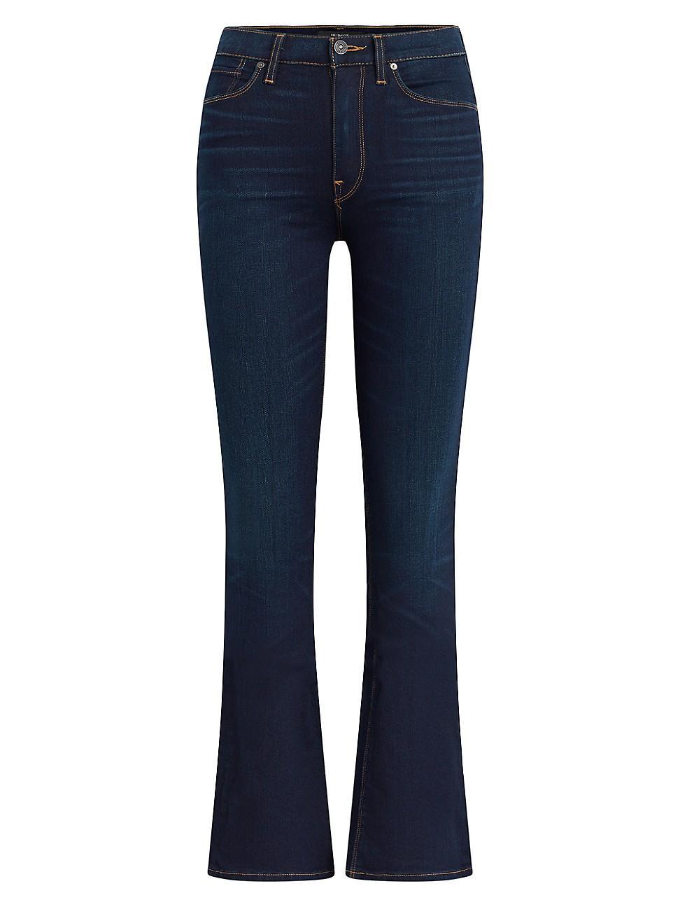 Womens Barbara High-Rise Stretch Boot-Cut Jeans Product Image