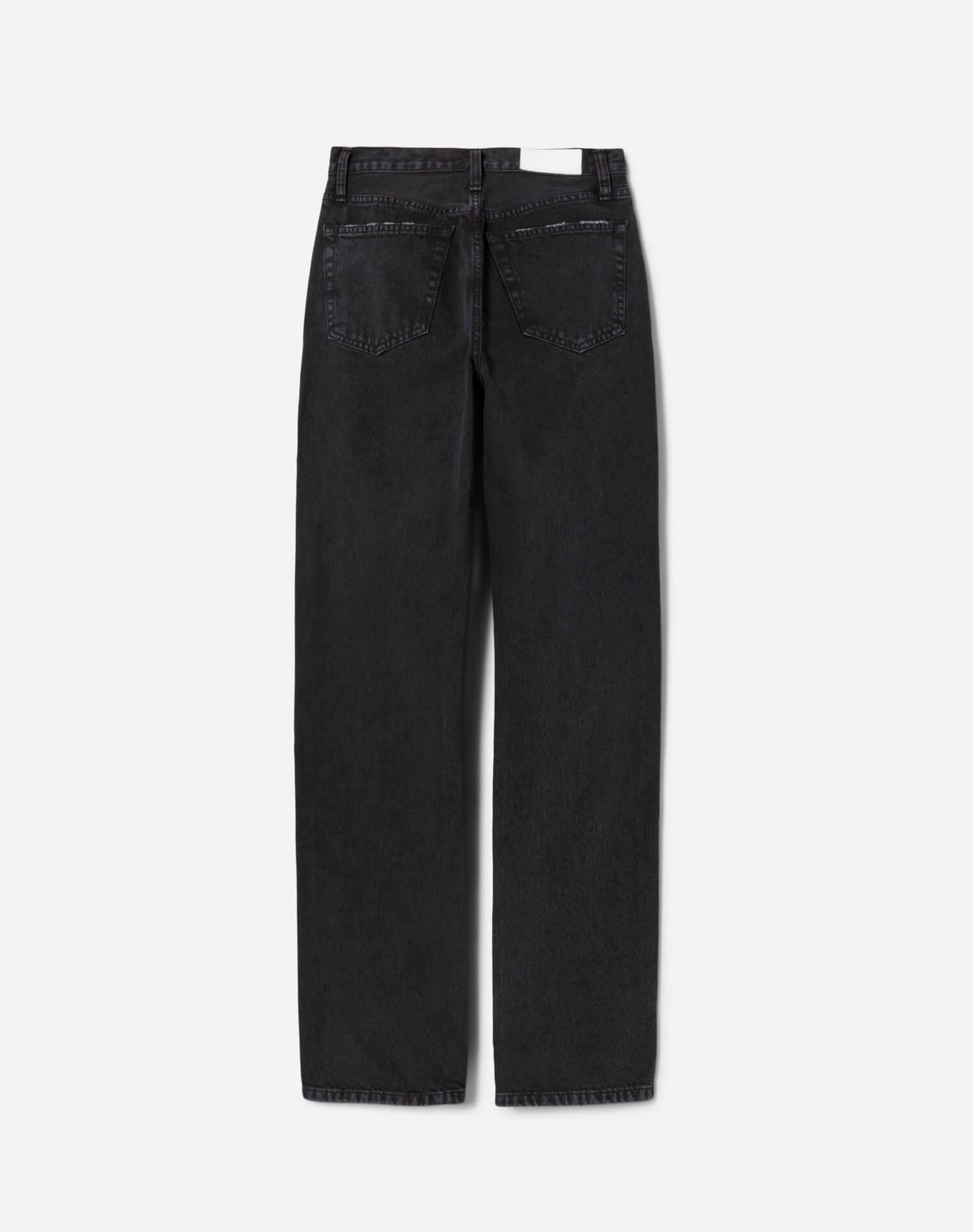 High Rise Loose -  Washed Black Product Image