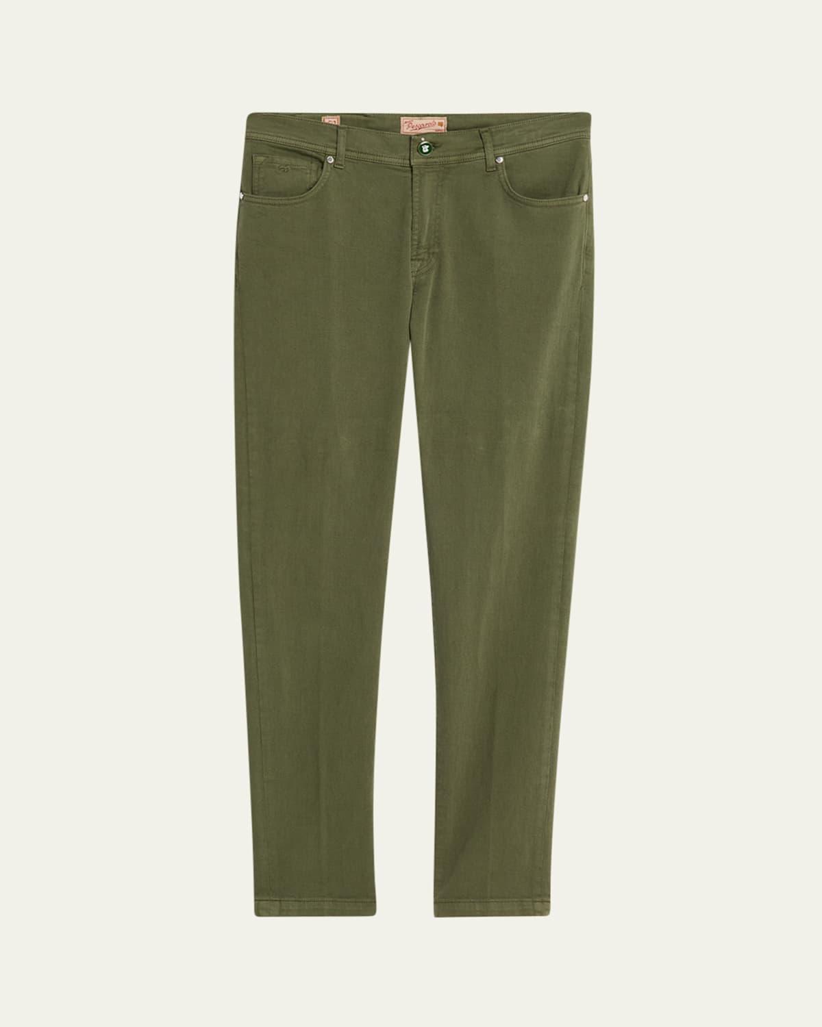 Mens 5-Pocket Bull Denim Pants Product Image
