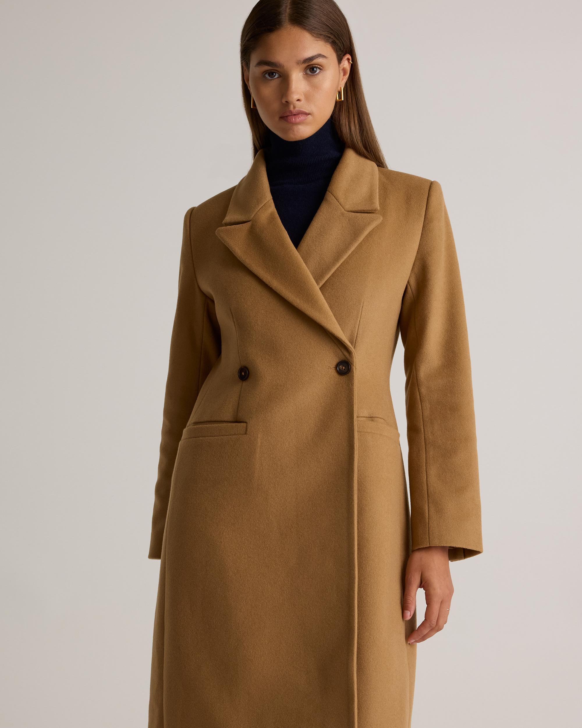 Quince | Women's Italian Wool Tailored Coat Wool/Nylon Product Image