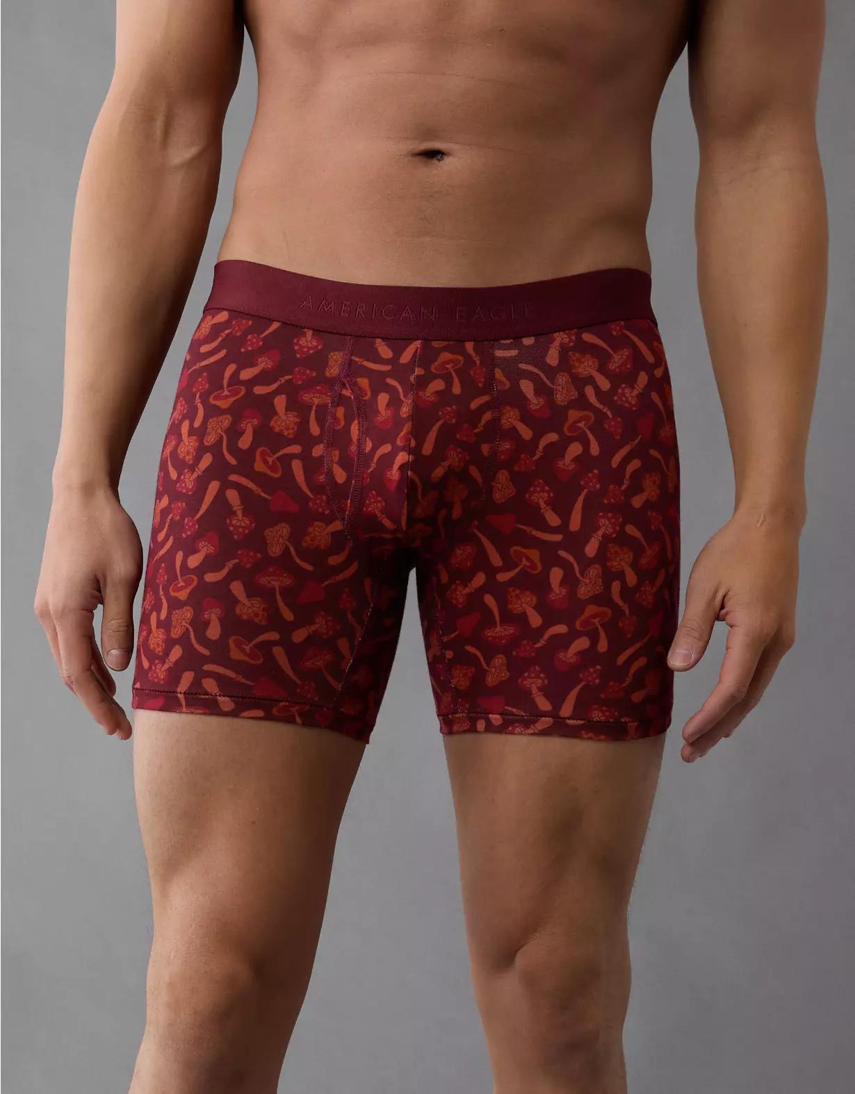 AEO Men's Heather 6" Classic Boxer Brief Product Image