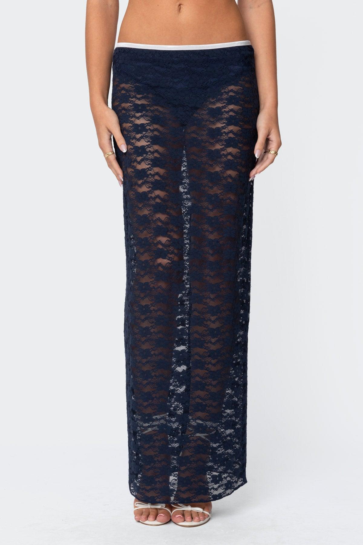 Vara Sheer Lace Top Product Image