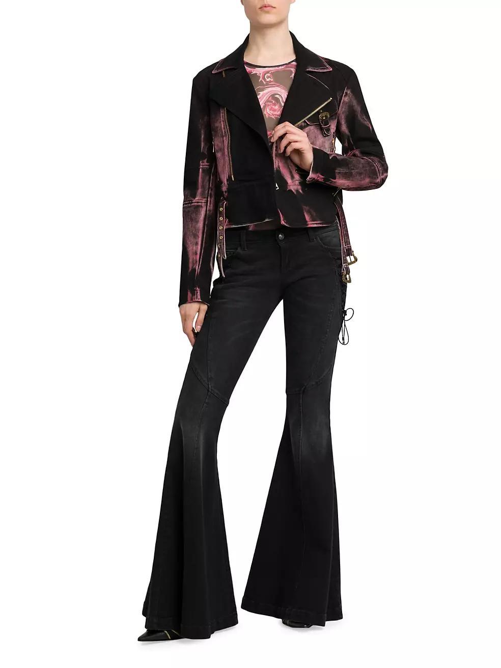 Metallic Biker Jacket Product Image