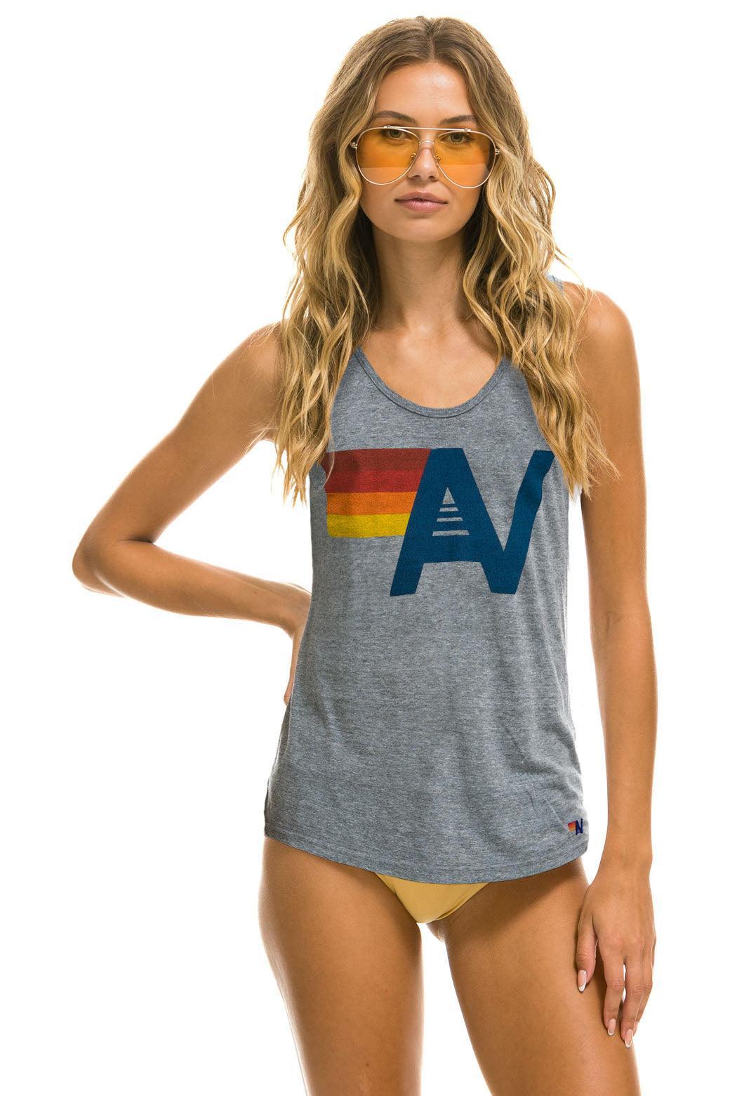 MEN'S LOGO TANK - HEATHER GREY Male Product Image